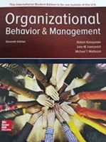 Chulabook(ศูนย์หนังสือจุฬาฯ)|c221|9781260083958|ORGANIZATIONAL BEHAVIOR AND MANAGEMENT (ISE)