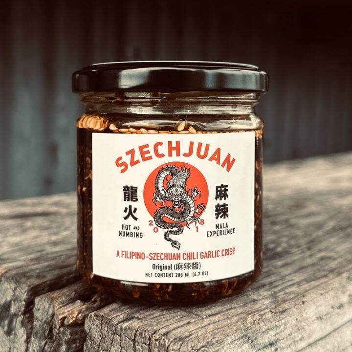 SzechJuan Chili Garlic Crisp Original Sichuan Mala Chili Sauce