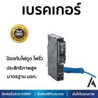 รุ่นขายดี เบรคเกอร์ งานไฟฟ้า SCHNEIDER ลูกย่อยเบรกเกอร์กันไฟดูด 1P 20A 6kA 30mA สีดำ ตัดไฟ ป้องกันไฟดูด ไฟรั่วอย่างมีประสิทธิภาพ รองรับมาตรฐาน มอก Circuit Breaker จัดส่งฟรี Kerry ทั่วประเทศ