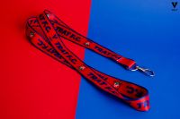 VOLT [สินค้าพร้อมส่ง] LANYARD 001 TRAT FC RED  สายคล้องคอ ตราด เอฟซี สีแดง LY-0009