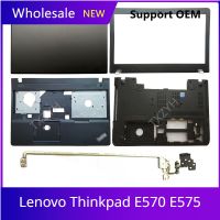 New Original For Lenovo Thinkpad E570 E575 Laptop LCD back cover Front Bezel Hinges Palmrest Bottom Case A B C D Shell