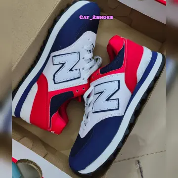 New balance deals 574 tricolor