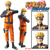 Figure ฟิกเกอร์ จากการ์ตูนเรี่อง Naruto Uzumaki Shippuden นารูโตะ อุซึมากิ ชิปปุเดง นินจาจอมคาถา โอ้โฮเฮะ ตำนานวายุสลาตัน สูง 27 cm Ver Anime ของสะสมหายาก อนิเมะ การ์ตูน มังงะ คอลเลกชัน ของขวัญ Gift จากการ์ตูนดังญี่ปุ่น New Collection ตุ๊กตา Model โมเดล