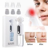 Electric Bubble Blackhead Remover Blue Light Sterilization Vacuum Pore Face Cleaner Pimple Acne Black Head Removal Skin Care