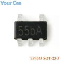 10pcs TP4054 TP4055 TP4065 SOT 23 5 54b 55b 65b Linear Lithium ion Battery Charger IC Chip