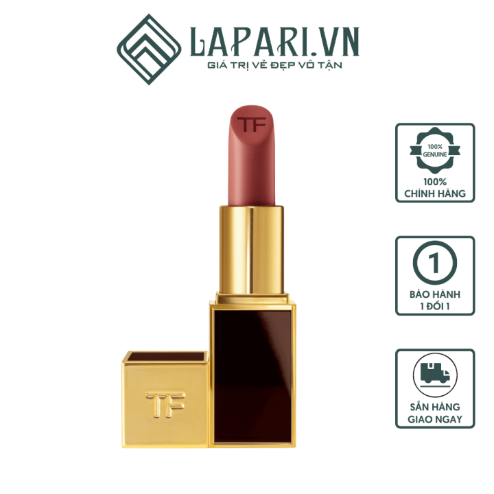 Son Tom Ford Lip Color 01 Insatiable 3g Màu Hồng Cam Đất Dưỡng Ẩm Lâu Đến  Tám Giờ Thiết Kế Sang Trọng 