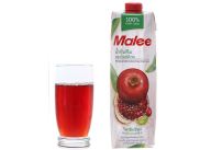 Hộp 1 Lít NƯỚC ÉP LỰU VÀ TRÁI CÂY HỖN HỢP Thailand MALEE Pomegranate Juice