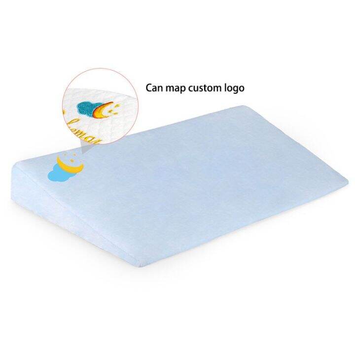 Baby Sleep Positioner Pillow AntiReflux High Incline ทารกแรกเกิด Crib