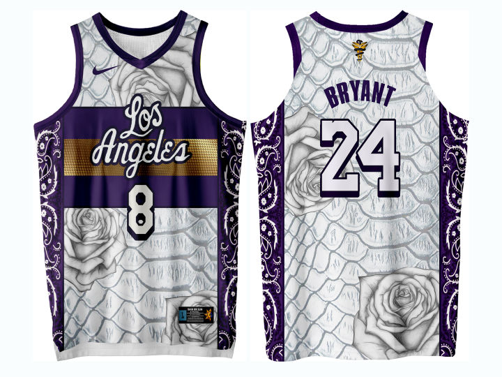 lakers new jersey design