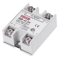 (SQIU)เครื่องมือตัวควบคุมอุณหภูมิโมดูลโซลิดสเตทรีเลย์,เฟส3-32V ถึง24-380VAC 40A SSR-40DA