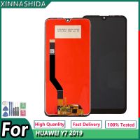 LCD Display with frame for Huawei Y7 2019 LCD Touch Screen Digitizer DUB-LX3 DUB-L23 DUB-LX1 Repair Parts