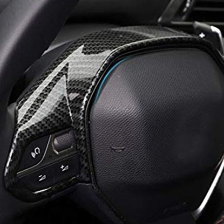 car-styling-for-peugeot-3008-gt-4008-5008-abs-carbon-fiber-sticker-steering-wheel-trim-decorative-frame-cover-2018-replacement-accessories