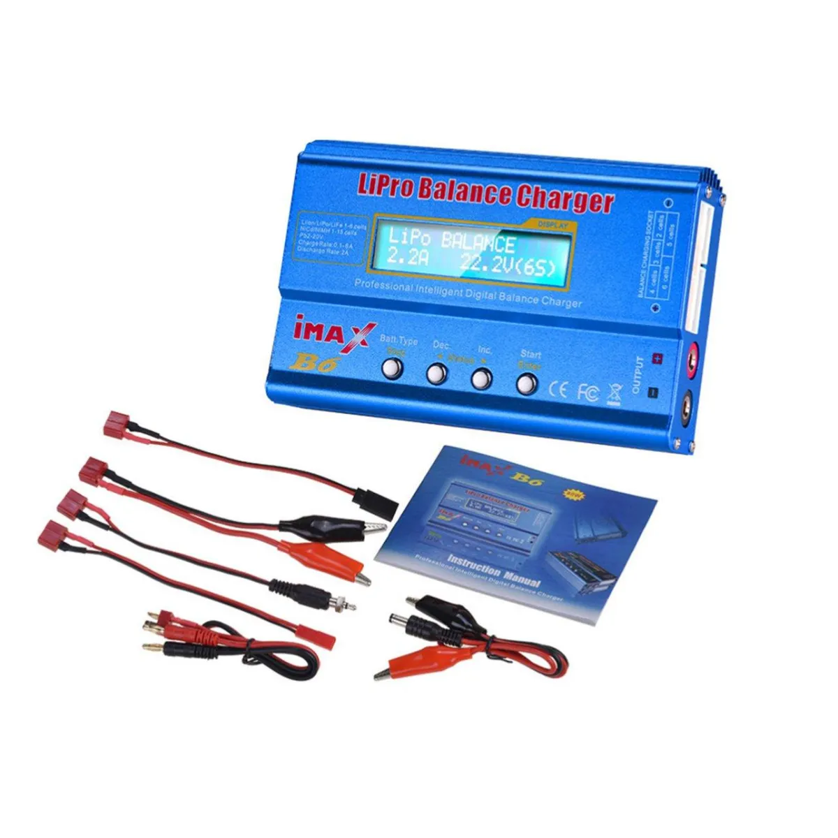 GOODSHOP IMAX B6 80W 6A Lipo NiMh Li-ion Ni-Cd Digital RC Battery Charger  IMAX