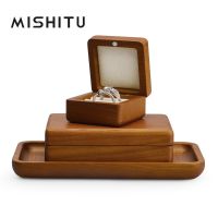 MIU solid wood jewelry accessories jewelry tray necklace celet earrings square plate home decoration jewelry storage tray