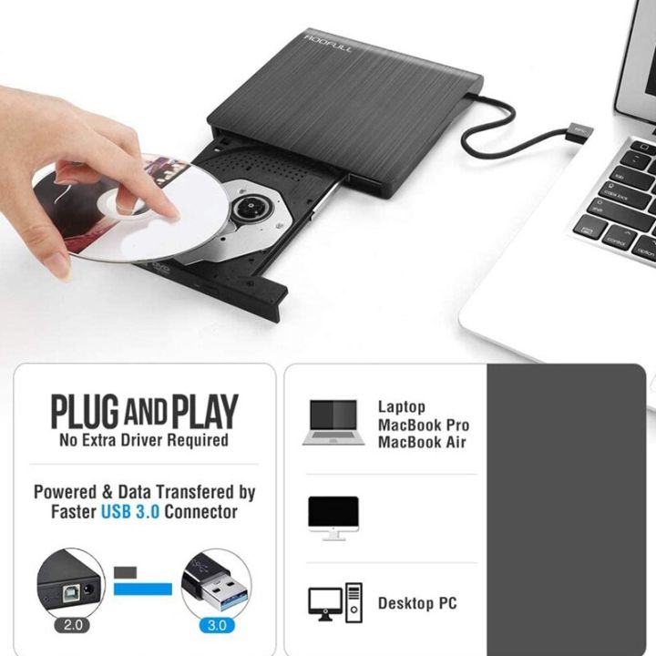 เครื่องเล่น-dvd-player-usb-3-0-รองรับทั้งpc-mac-dvd-อ่านเขียน-cd-dvd-rw-dvd-rom-ดีวีดี-พกพา-external-cd-dvd-burner-ใช้ได้ทั้งusbและtypec-เครื่องอ่านแผ่นซีดี-dvd-rw-แบบพกพา