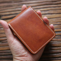 SIKU genuine leather mens card holder famous female nd card case