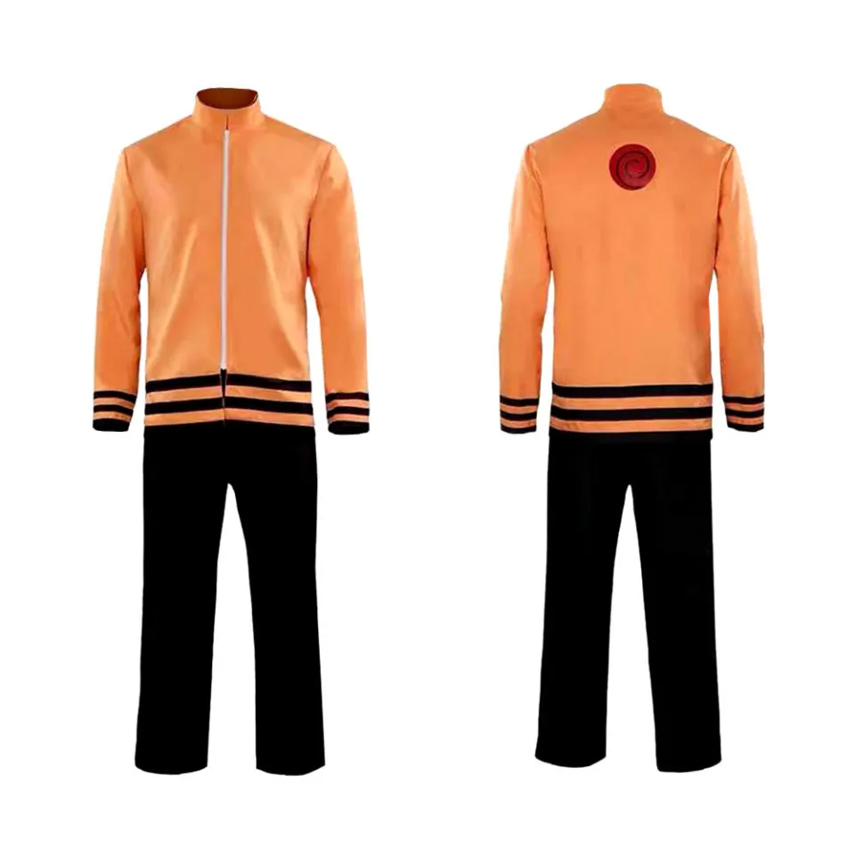 Naruto Uzumaki 7th Hokage Orange Jacket