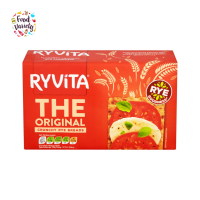 Ryvita the Original Crunchy Rye Breads 200g ไรย์วิต้า ขนมปังอบกรอบชนิดแผ่น รสออริจินัล 200 กรัม