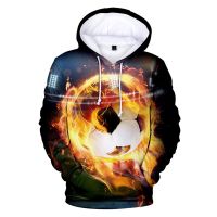 Sudadera con capucha para hombre y mujer, prenda deportiva masculina y moderna con estampado de fútbol en 3D, estilo Casual Hoge Kwaliteit Herfst, jersey de invierno de la Bundesliga