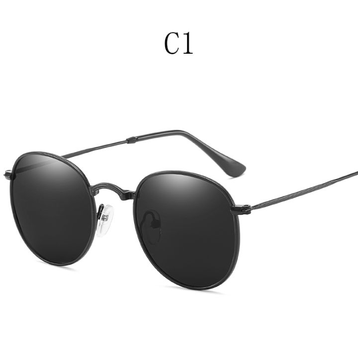 fashion-classic-vintage-round-polarized-sunglasses-men-brand-designer-polaroid-sun-glasses-women-metal-frame-black-lens-eyewear-driving