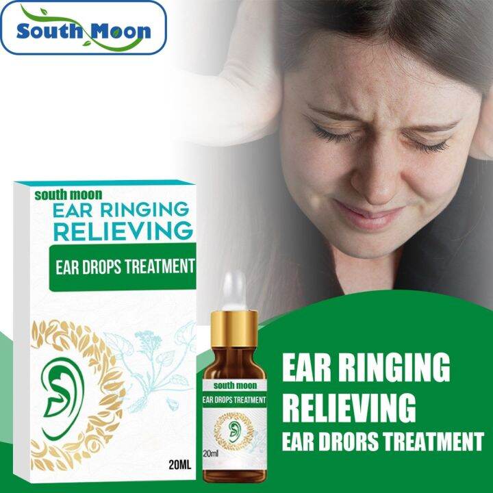 South Moon Ear Ringing Relieving Ear Drops Tinnitus Deafness Ear ...