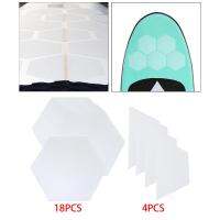 Flameer Hexagon Surfboard Traction Pads Honeycomb Hole Waxless Surfpad Deck Pads