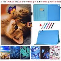 【Aishang electronic】เคสแท็บเล็ตสำหรับ iPad 9.7 2018,เคสลายการ์ตูนน่ารักสำหรับ Apple iPad 9.7 2017 Air2 Air 2 1 5 6 Th เคส5th 6th