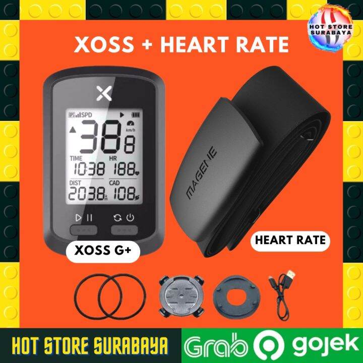 Magene Heart Rate Monitor Sensor HRM H64 Bluetooth Garmin Wahoo XOSS