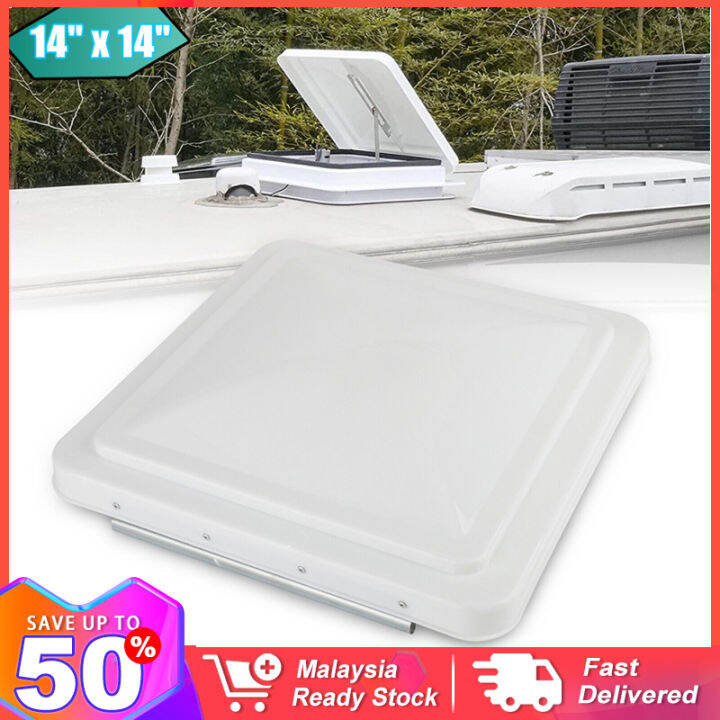 [NEW]14" Universal RV Roof Vent Cover Replacement ImpactResistant Air