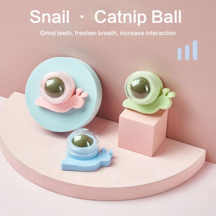 catnip-balls-catnip-ของเล่นสำหรับแมว-rotatable-edible-ball-healthy-self-adhesive-catnip-ball-ส่วนผสมธรรมชาติเปลี่ยนได้