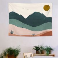 Creative Wall Hanging Tapestry Morandi Wall Art Background Cloth Home Decor