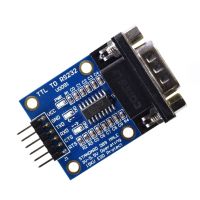 5PCS RS232 Serial Port ไปยัง TTL Converter Module max3232 5V / 3.3V พร้อมสายกระโดดราคาขายส่ง