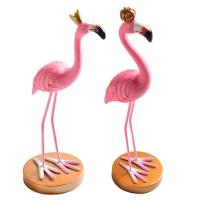 Outdoor Garden Lawn Flamingo Decor Resin Flamingos Statue Ornament Garden Decor Standing Resin Flamingo Yard Art Lawn Ornament for Porch astonishing