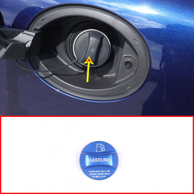 2021Red Blue Aluminum alloy Gas Fuel Tank Cap Cover Trim For Alfa Romeo Giulia Svio Accessories