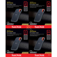 SanDisk Extreme Portable SSD V2 (SDSSDE61) 500GB, 1TB, 2TB, 4TB  อ่านสูงสุด 1,050 MB/s เขียนสูงสุด 1,000 MB/s รับประกัน Synnex 5 ปี