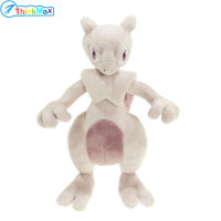 ตุ๊กตาของเล่นตุ๊กตา Mewtwo กระเป๋าโปเกมอนการ์ตูนน่ารักนุ่มๆตุ๊กตายัดนุ่นของขวัญ