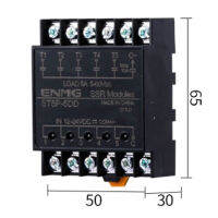 แสงแยกโซลิดสเตรีเลย์ SSR โมดูล ST5P-5D-N ST5P-5DD ST5P-5DA-N สัมผัสโซลิดสเตรีเลย์โมดูล8เส้นทาง12V24V5A