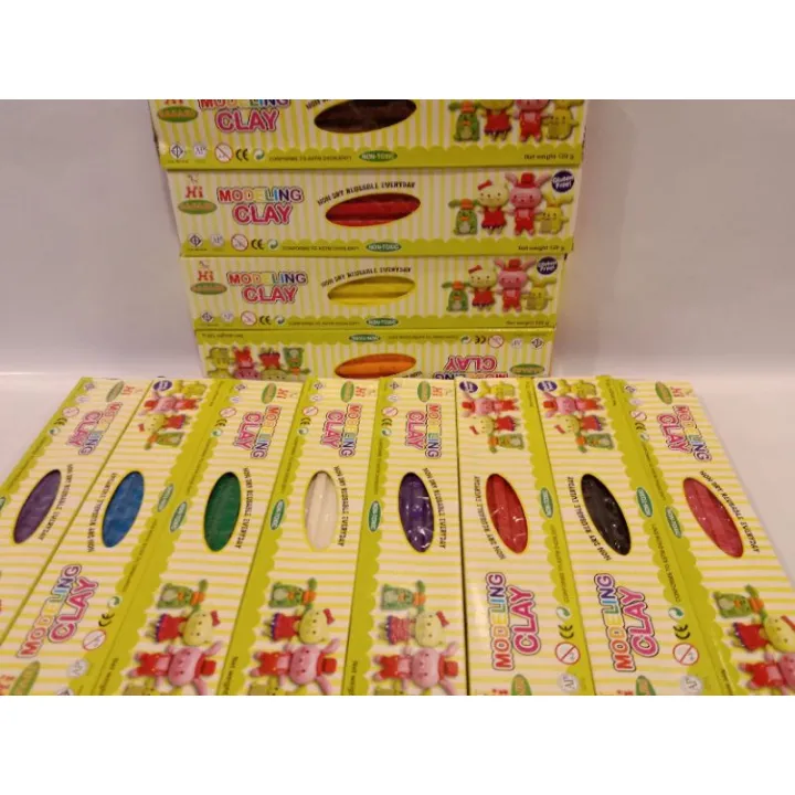 HiClay Modeling Clay Assorted 12pcs Lazada PH