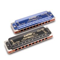 Harmonica 10 Holes Blues Mouth Organ Musical Instruments Of C T008K Diatonic