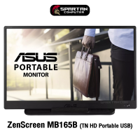 ASUS ZenScreen MB165B Portable USB Monitor 15.6" HD (1366x768) TN 60Hz 10ms จอคอมพิวเตอร์