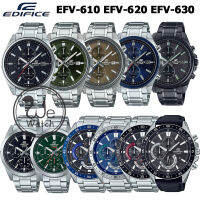 CASIO Edifice รุ่น EFV-600 EFV-610 EFV-620 EFV-630 series นาฬิกาข้อมือชาย จับเวลาโครโนกราฟ รับประกันศูนย์ CMG 1 ปี EFV