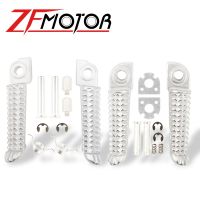 Motorcycle Front Rear Footrests Foot pegs For Yamaha FZR600 YZF600 YZF-R6 R6 YZF-R1 R1 MT07 MT09 MT-07 MT-09 R3 R25 FZ1 FZ6