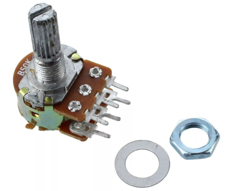 Potentiometer/ Volume Control B50K 17mm Dual (5pcs) Lazada PH