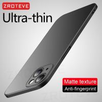 For iPhone14 Case ZROTEVE Luxury Slim Matte Hard PC Cover For iPhone 14 13 12 11 Pro Max Mini 7 8 Plus X XS XR SE 2 3 2022 Cases  Screen Protectors