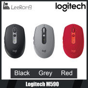 Logitech Chuột Không Dây Im Lặng Đa Thiết Bị M590 2 Nút Bấm Đầu Thu USB