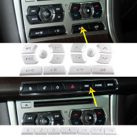 Car Central Control Multimedia Button Stickers For Jaguar XF 12-15 Air Conditioning Button Stickers Car Stickers Car Accessories