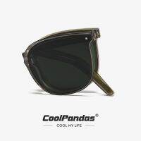 CoolPandas 2022ใหม่กรอบพับได้ผู้หญิงแว่นตากันแดดพับได้ผู้ชายเลนส์แฟชั่นออกแบบดวงอาทิตย์