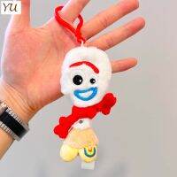 ของเล่นแสนน่ารักเรื่อง Forky Plush พวงกุญแจ,ตุ๊กตายัดนุ่นนุ่มสบายผิวสำหรับกระเป๋าสะพายข้าง Pendant พร้อมแล้วของเล่นแสนน่ารักเรื่อง Forky Plush ของเล่นนุ่มสบายผิวเป็นมิตรกับ YU-MY จี้กระเป๋าสะพายข้าง