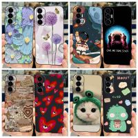 เคสสำหรับ Tecno Pova 3 LF7n ฝาครอบภาพน่ารักซิลิโคนนิ่มเคสโทรศัพท์ TPU สำหรับ Tecno Pova 3 Pova3ฝาหลัง6.9