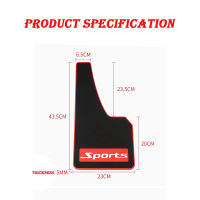 Rubber Sport Car Mud Flaps Mudguards Fender For Lexus MG Mercedes Benz W205 W203 W212 W124 W204 AMG Volvo XC90 S60 V40 S80 XC60